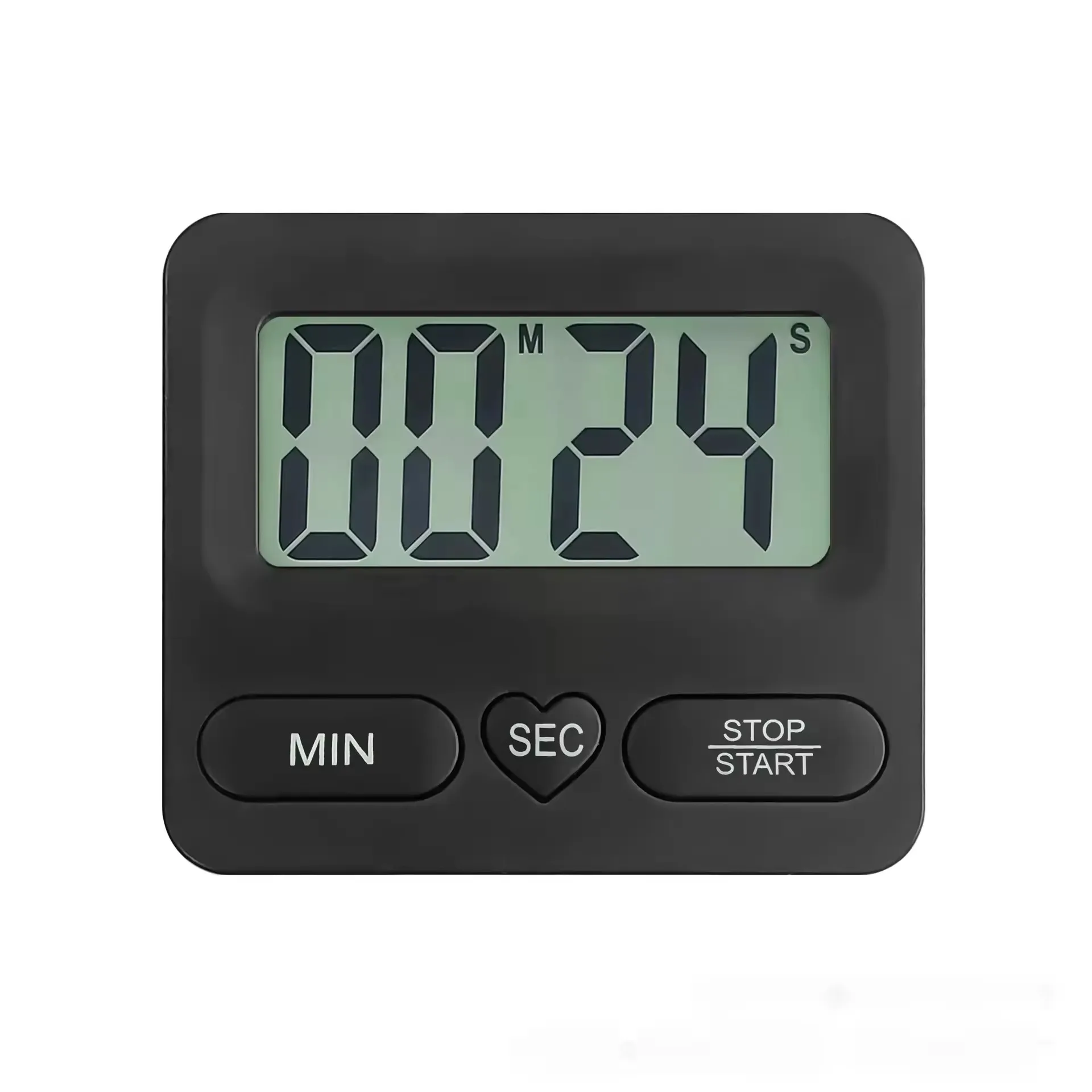 Online Shopping China Heart Shaped Button Timer Kitchen Alarm Study Time Digital Lcd Display Countdown Cooking Timer