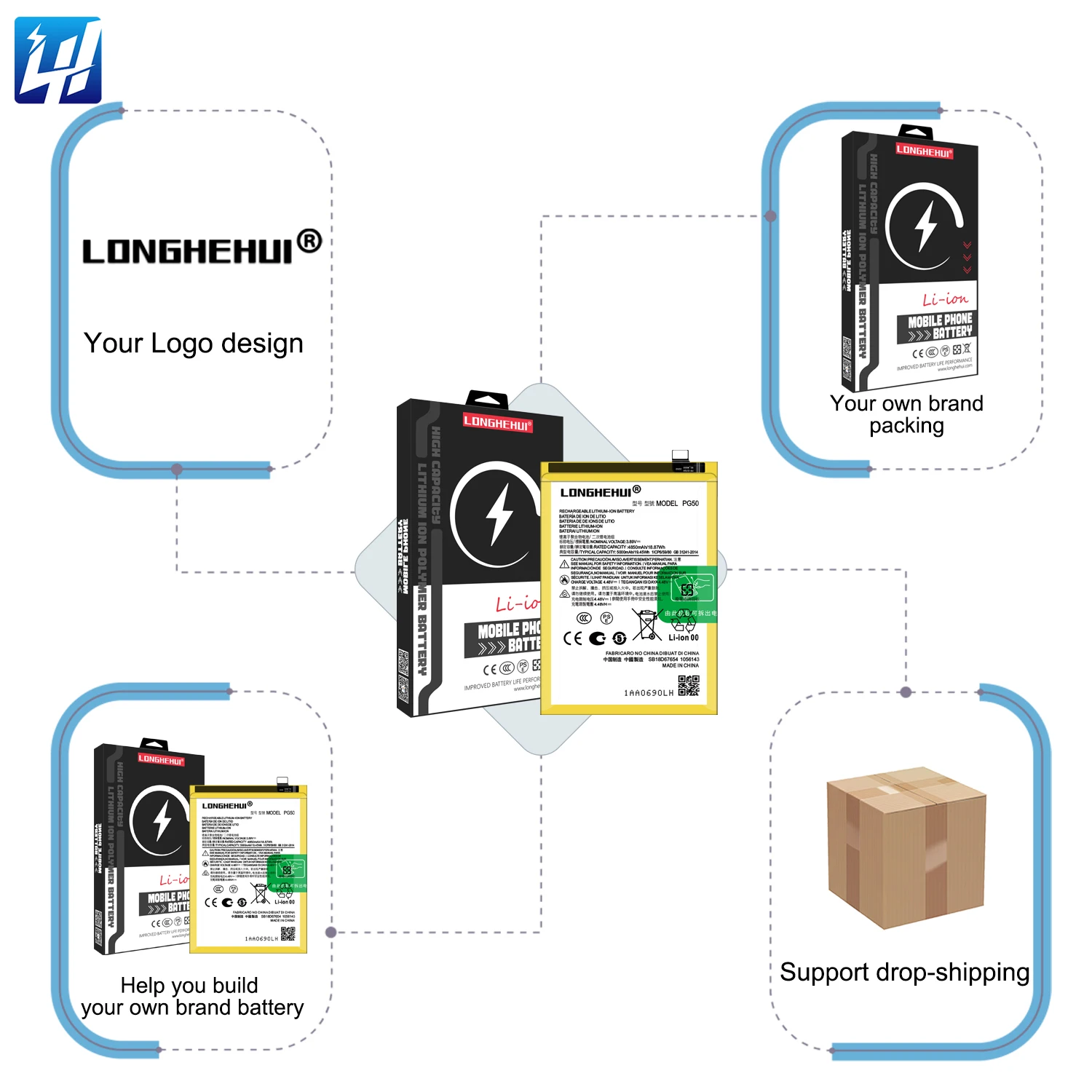 Batterie Battery AKKU BV-L4A Pour Lumia 830