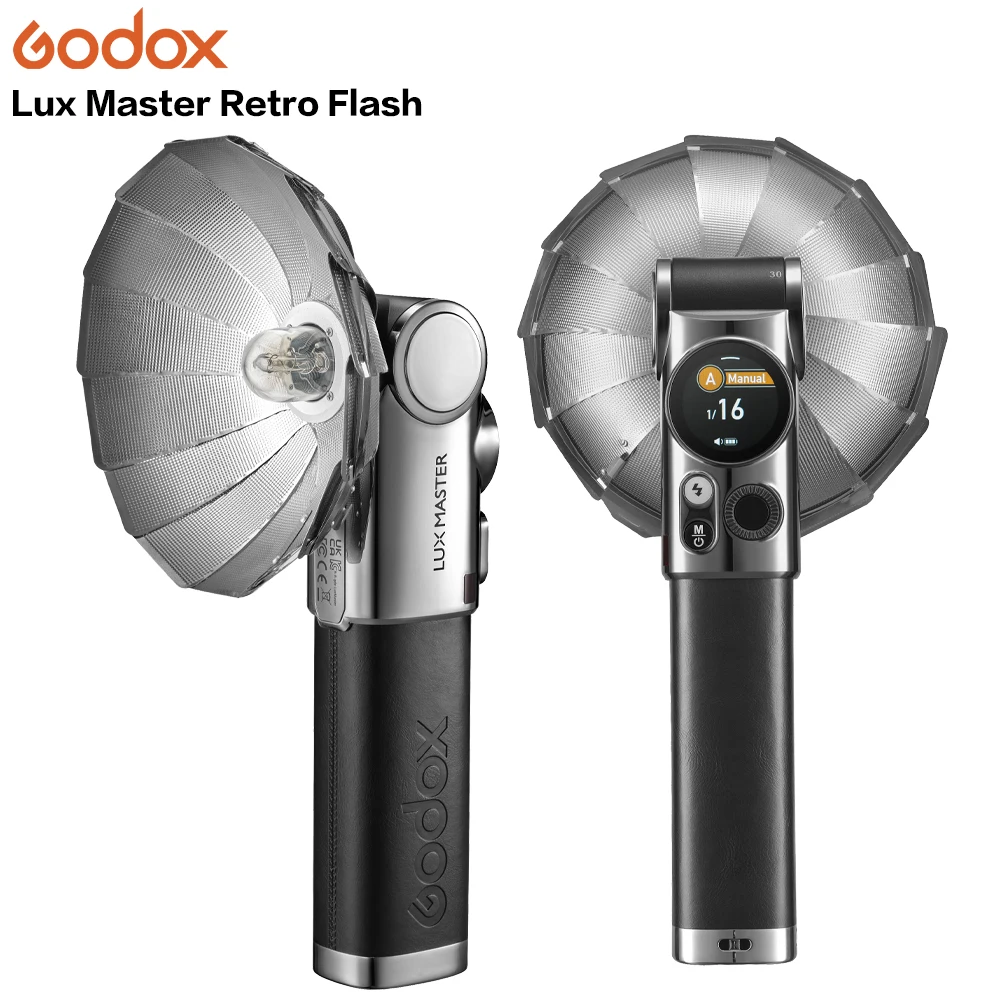 Godox Lux Master Retro TTL HSS Camera Flash - Wireless Sync