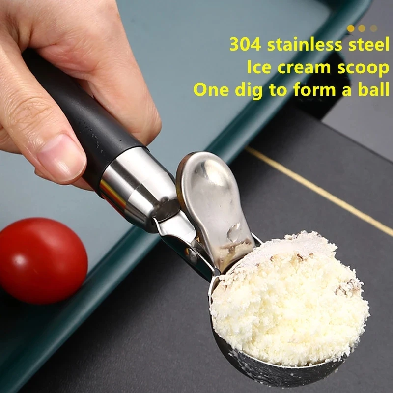 YUKIWA Stainless Steel Ice Cream Scoop - Globalkitchen Japan