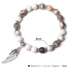 Howlite-Pink zebra