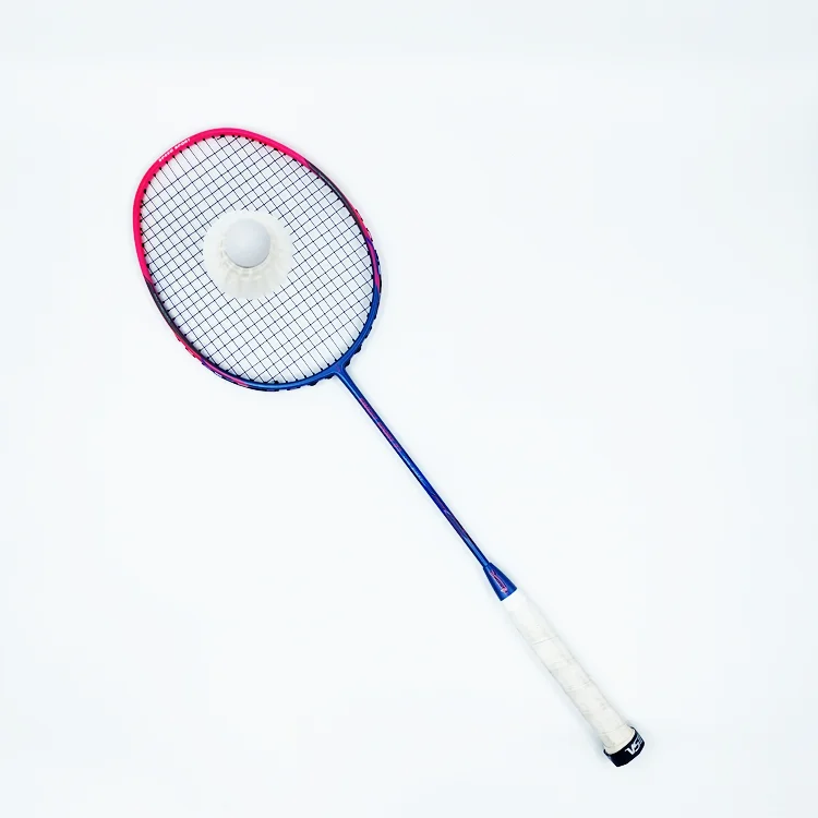 China Manufacturer Factory Supply Carbon Badminton Racket 5U Elastic & Durable Professional Racket for Player