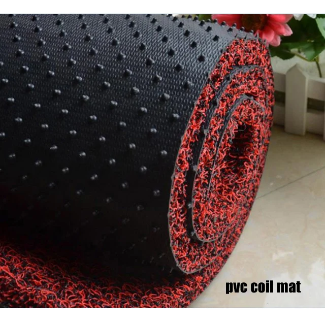 PVC Coil Mat Cushion Carpet for out Door and Car Foot Mat - China