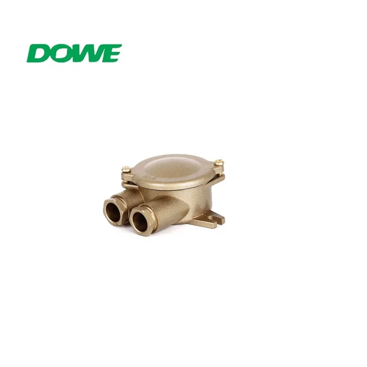 10A Marine Plug Socket Brass Marine Waterproof Junction Box Watertight
