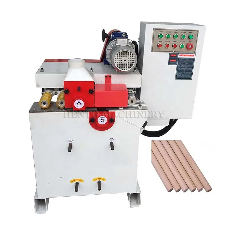 HENTO High Sensitivity Wooden Round Rod Machine / Round Rod Wood Machine / Wood Round Stick Making Machine