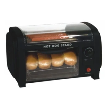 210W Hot Dog Maker Stainless Rollers with Heater Inside Timer Factory Price