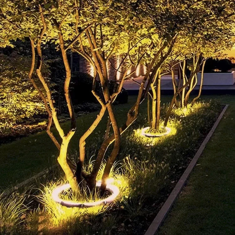 Solar Hug Tree Lights Decoration Moder Outdoor Palm Tree Lights Led Solar Lawn Decoration Landscape Garden Lamp