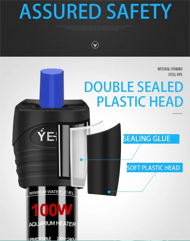 Yee Preset Glass Aquarium Heater 25w 50w 100w 200w 300w Submersible