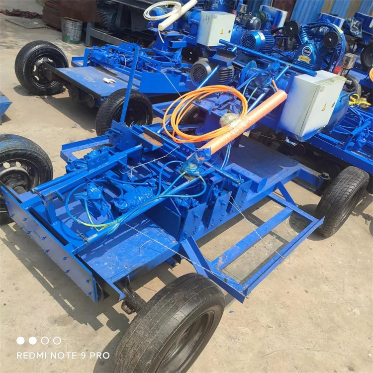 Brick Block Unloading Stacking Collection Clamp Machine