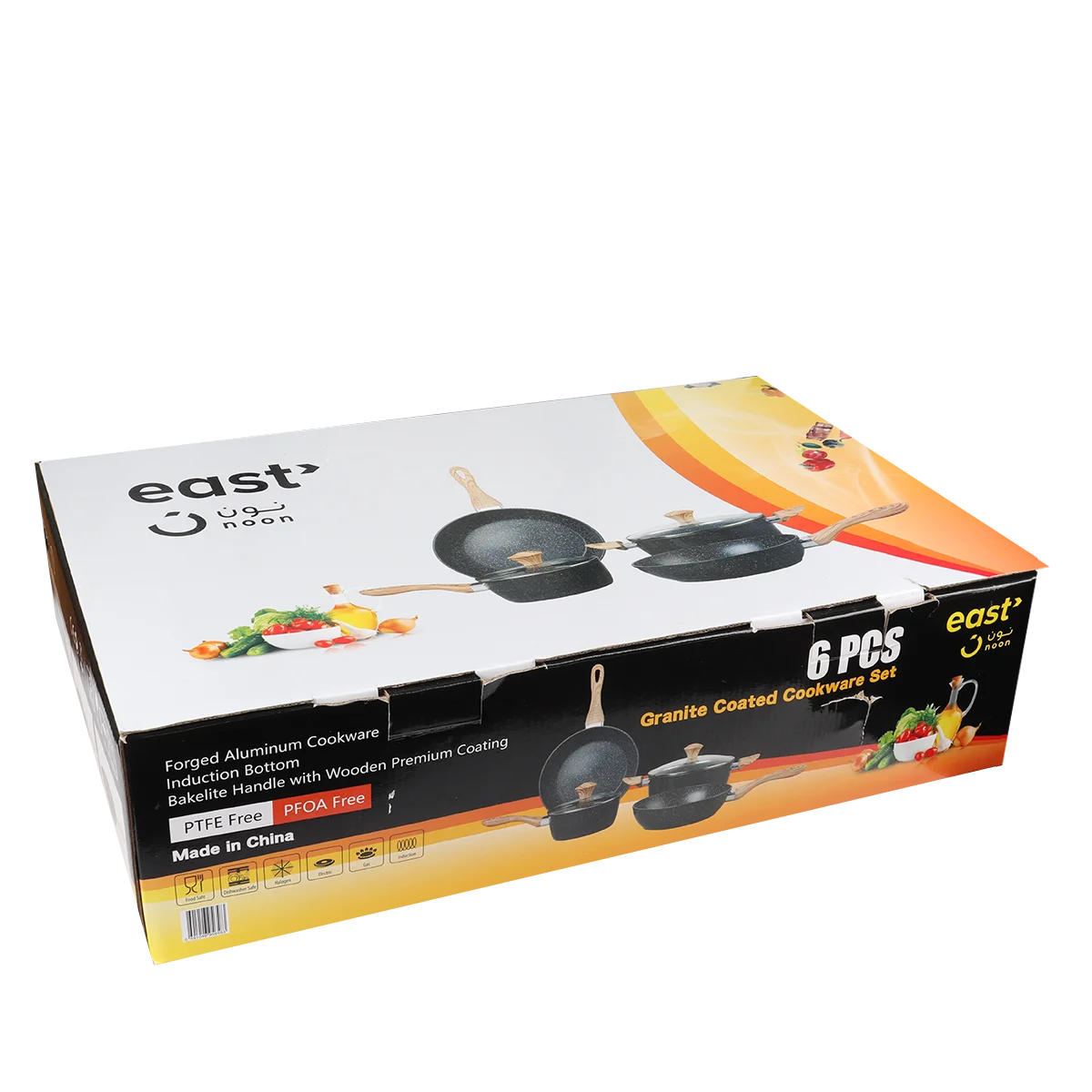 Canton Fair New Design Round Aluminum Kitchen Ware Nonstick Cookware