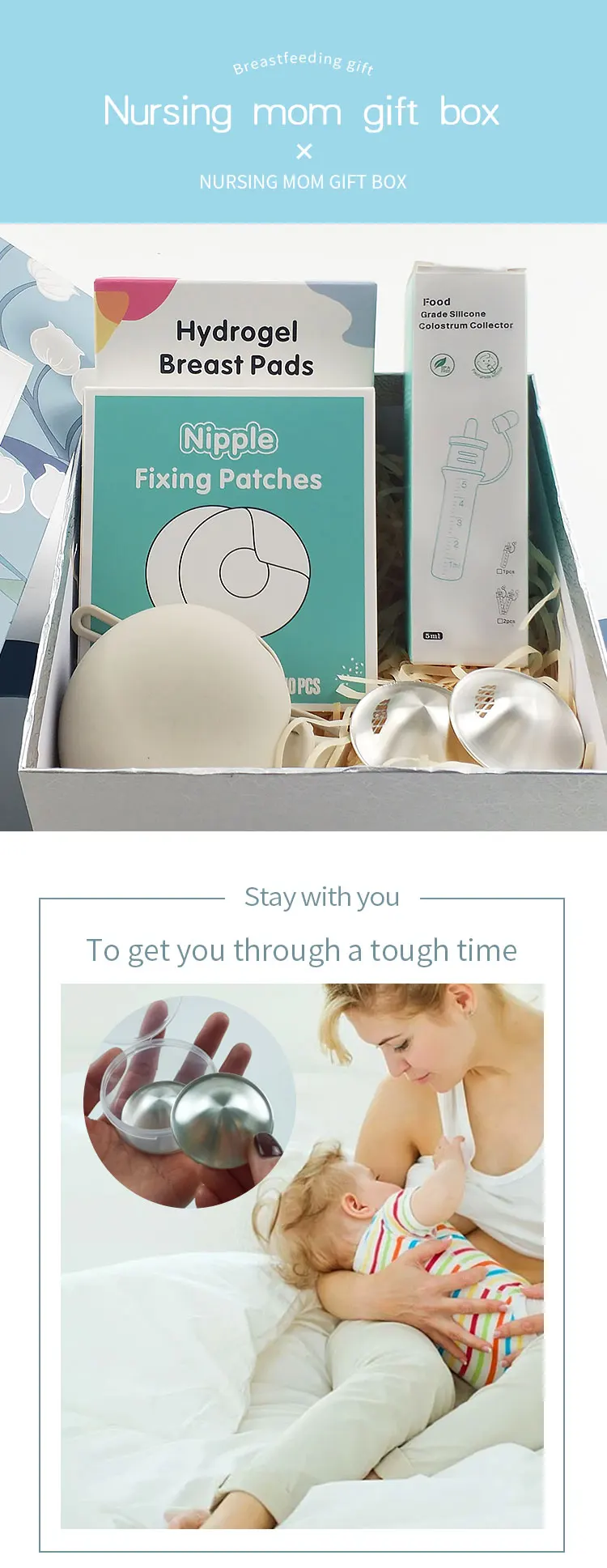 Breastfeeding Essentials Kit For Nursing Moms Multipurpose Starter Set