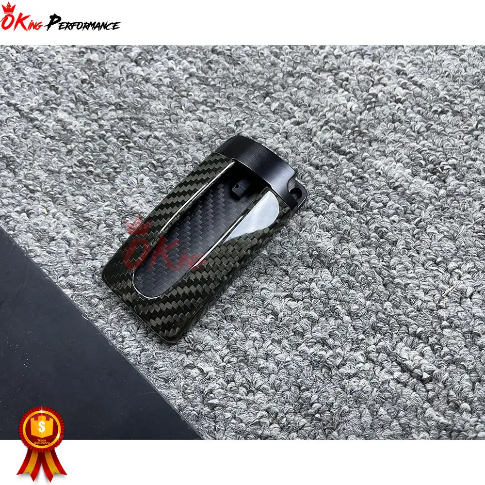 Genuine Carbon Car Key Case Key Cover Fob For NISSAN R35 GTR
