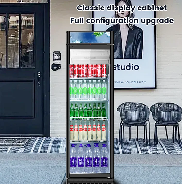 Air Cooling Beverage Cooler, 110 V, Glass Door - detail 2