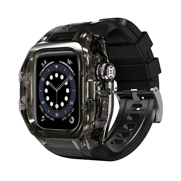 Suitable for Apple Watch Series 10 Full Cover Transparent IP68 Rating Waterproof Watch Case With Built-in Screen Protector