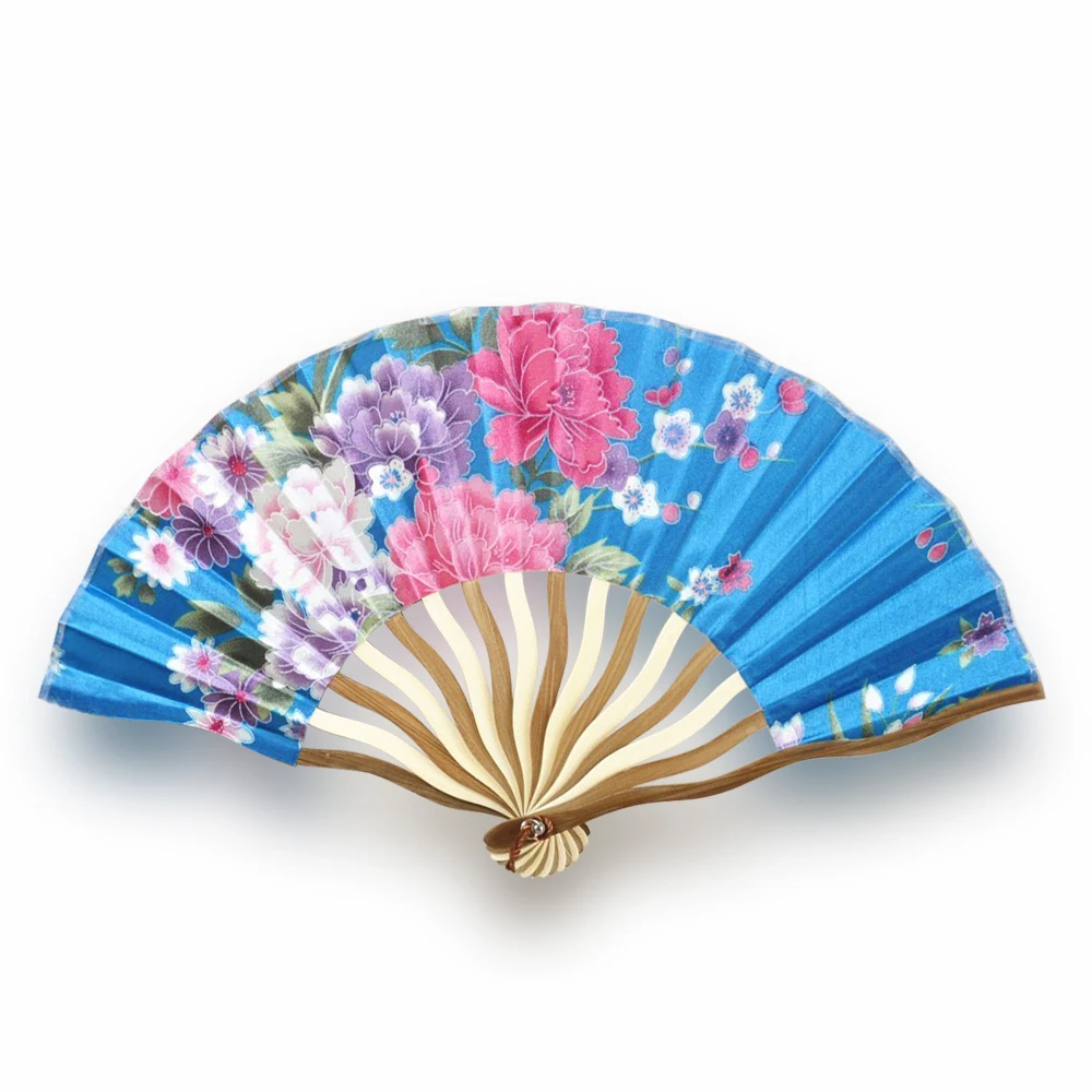 
 Новый бамбуковый веер ручной работы с изогнутыми ребрами  