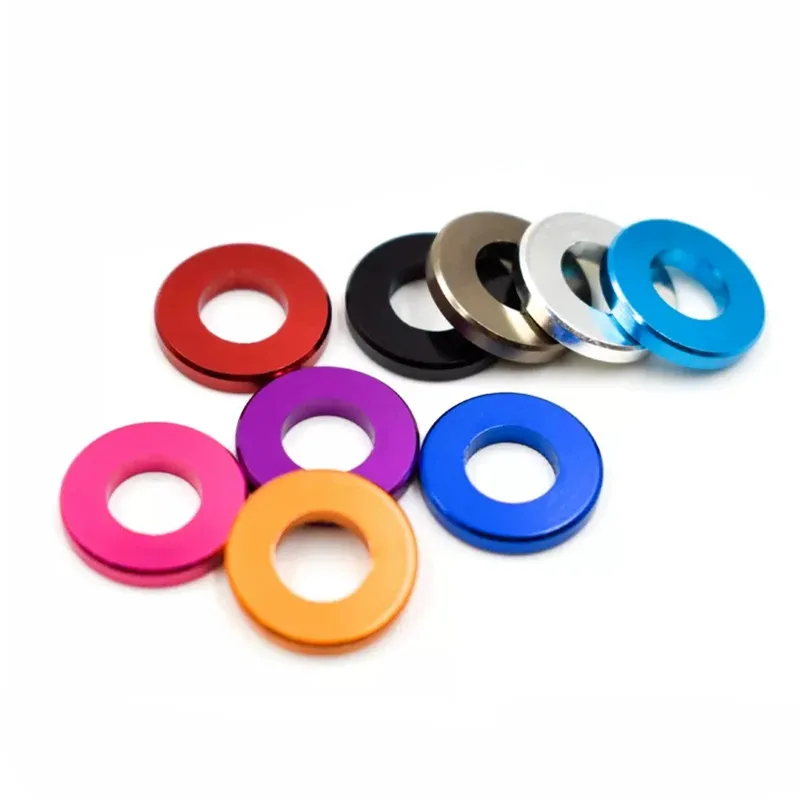 40 Piezas Arandelas Avellanadas M5 De Aluminio Anodizado Rojo - Para Tornillos, Proyectos DIY, Automoción Y Modelismo