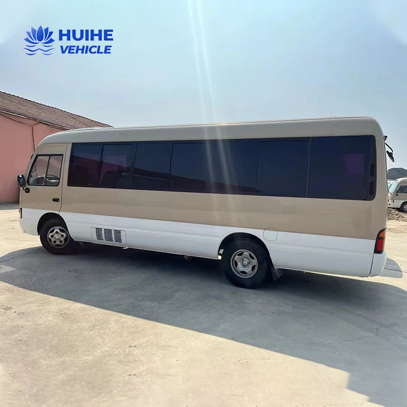 Euro 2 3 4 Used Mini Bus Coaster 30-Seater Diesel Manual Transmission Coster Voiture D'occasion Mini Bus