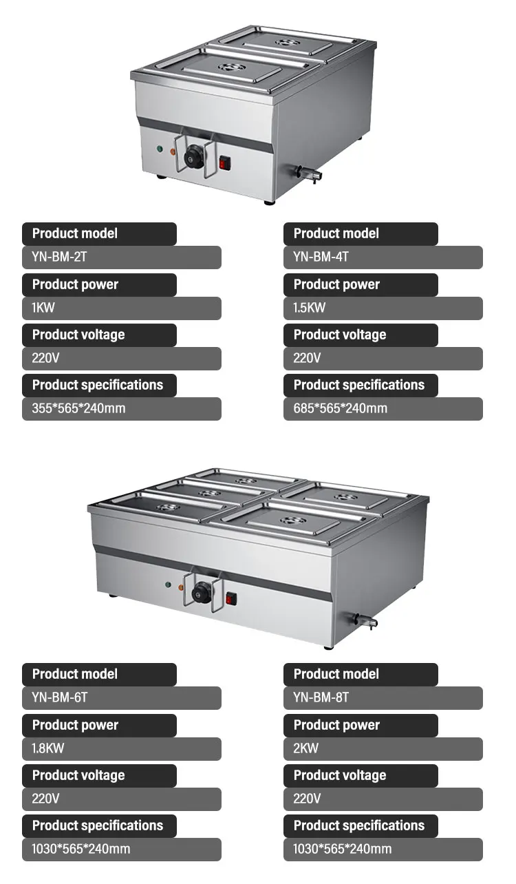 Hot Food Warmer Display Showcase Bain Marie Hot Pot Food Warmer Bain Marie Buy Hot Food Warmer