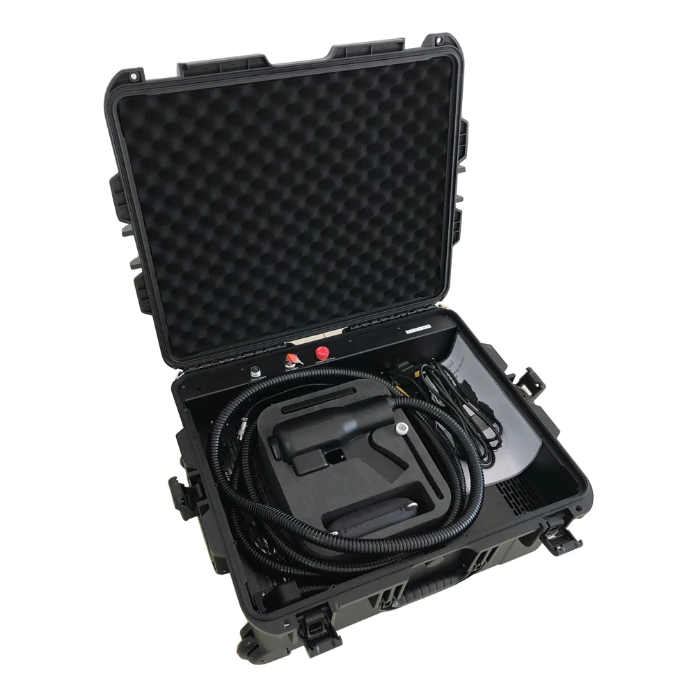 Raycus Laser Source 100w 200w Laser Cleaning Machine Rust Removal with Discount Price