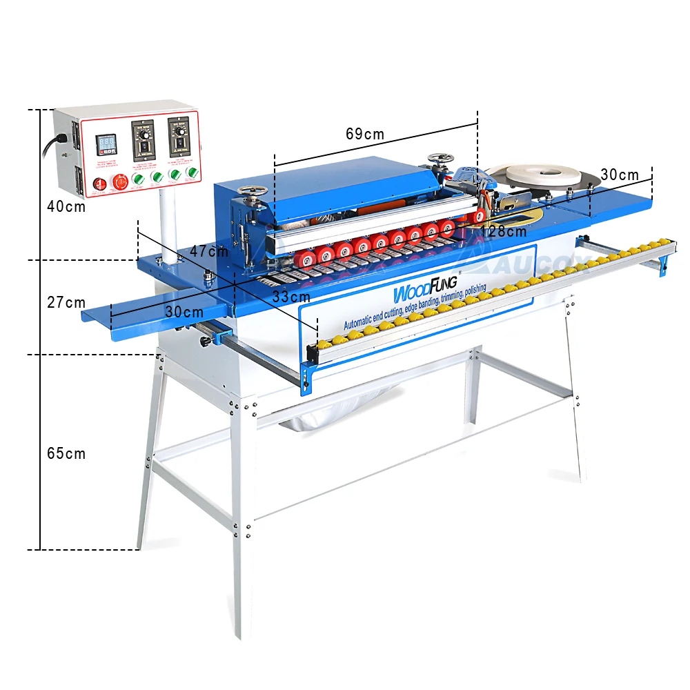 My07 Edge Banding Machine With Auto Gluing And Trimming Buffing And