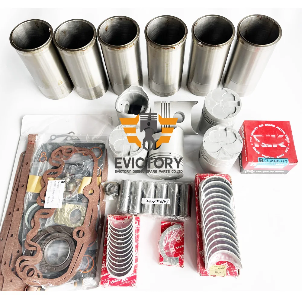 For TOYOTA Forklift Parts 2TR Overhaul Rebuild Kit Gasket Cylinder ...