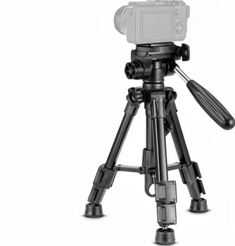 For Mini Tabletop Tripod Aluminum Alloy 3-Way Tilt Head for Trigger Remote Control Portable 1/4" Plate DSLR/Camcorder