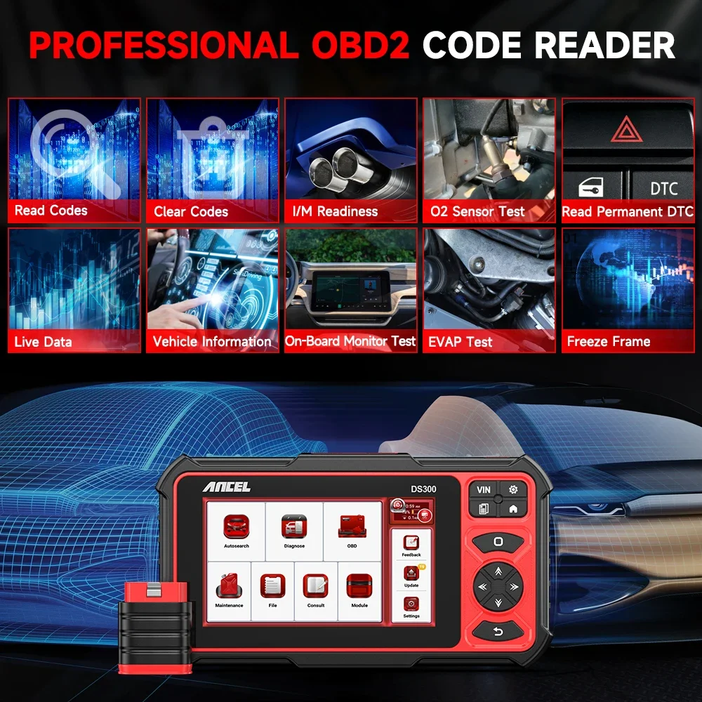 ANCEL DS300 28 Special Functions