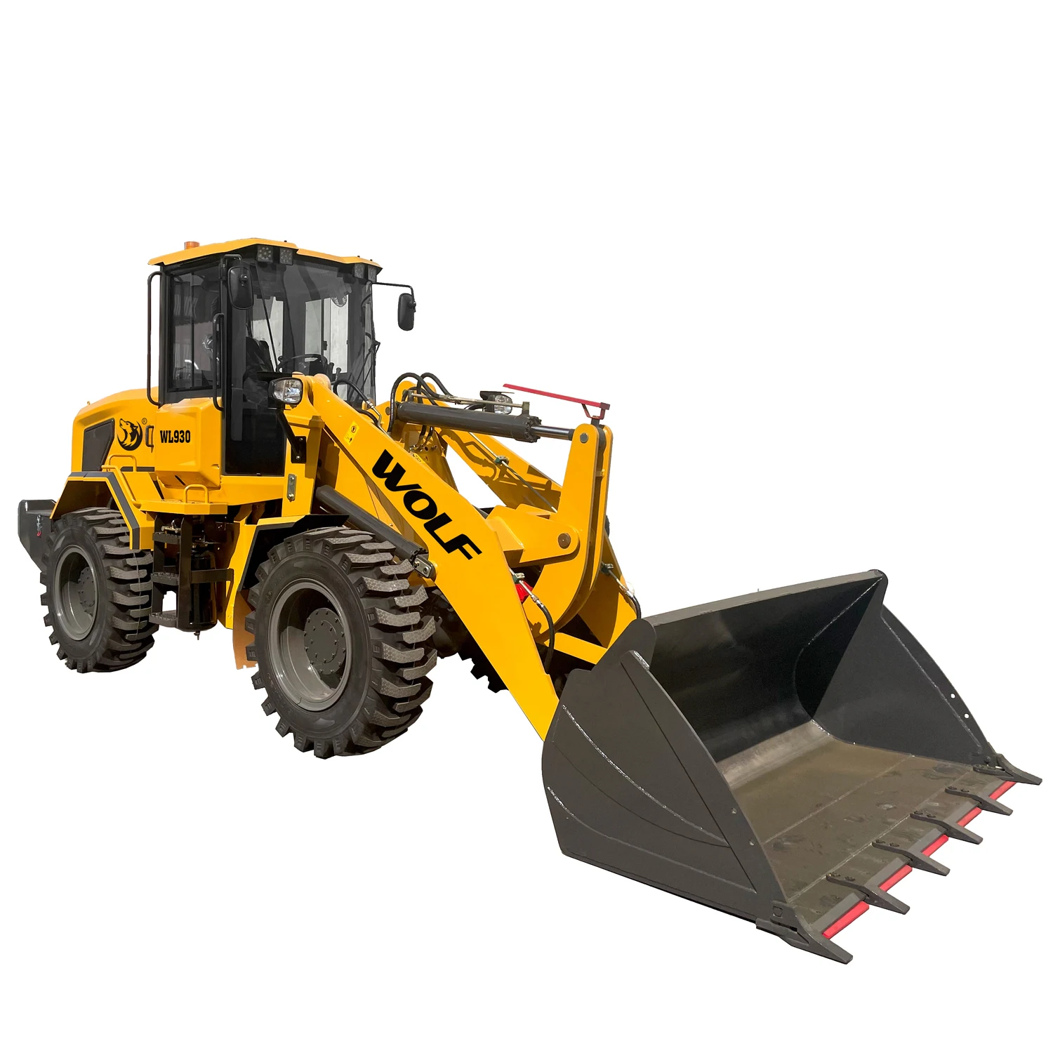Wolf Wl930 3t Mini Small Compact China Small Farming Portable Construction CE Front End Wheel Loader Earth Moving Loader for Sal
