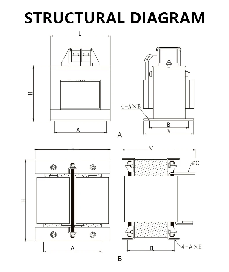 DC 500V-1000V 3A-3000A Soft Connection Cable Reactor Made in China Smoothing Reactor Dc Reactor details