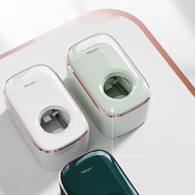 Modern Adhesive Automatic Toothpaste Squeezer Toothpaste Organizer Exprimidor De Pasta Dental