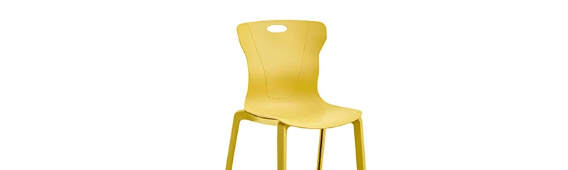 New design wholesale simple dining room living room furniture chair stackable chair