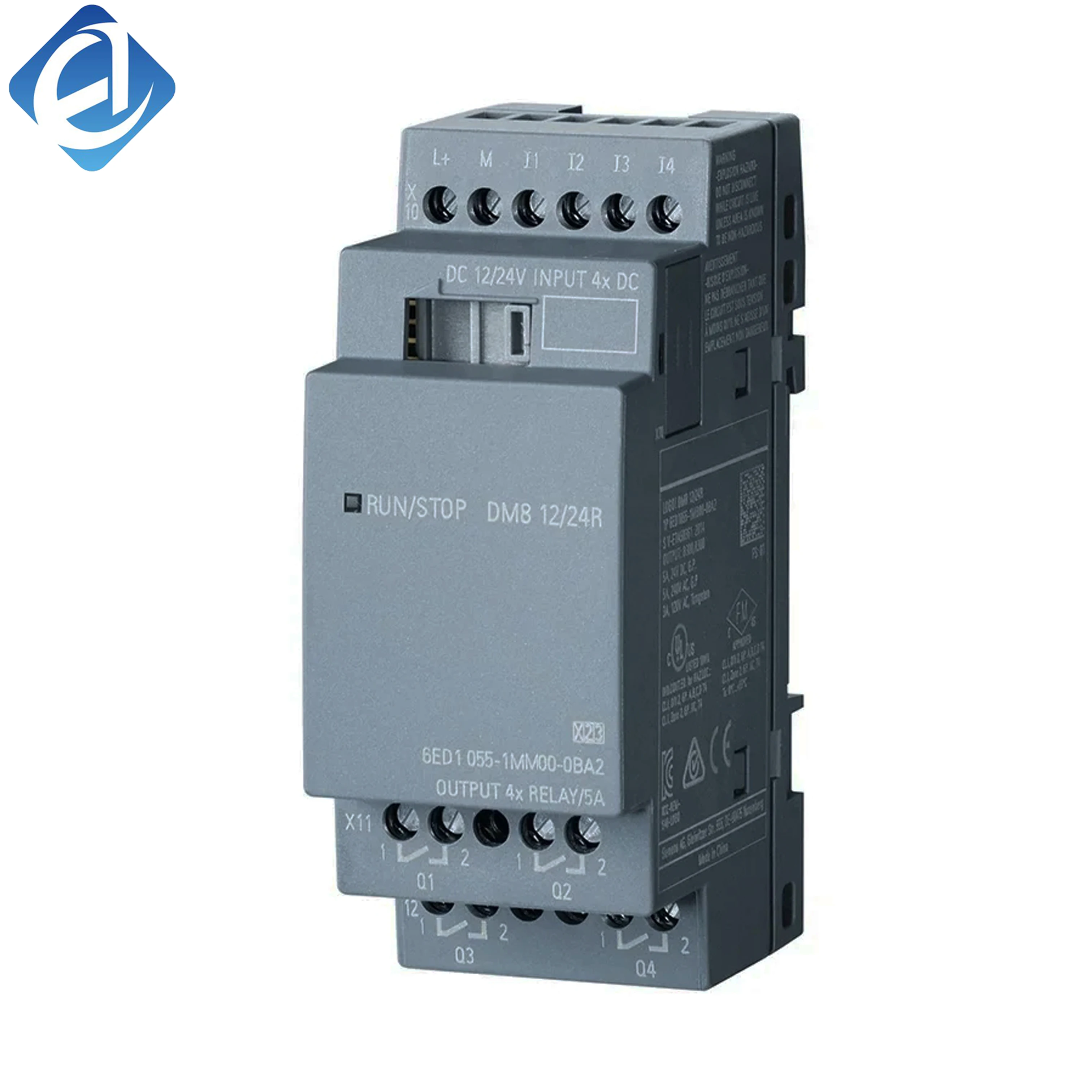 New Original 6ED1055-1MM00-0BA2 6ed10551mm000ba2  LOGO Digital Output Stock in Warehouse