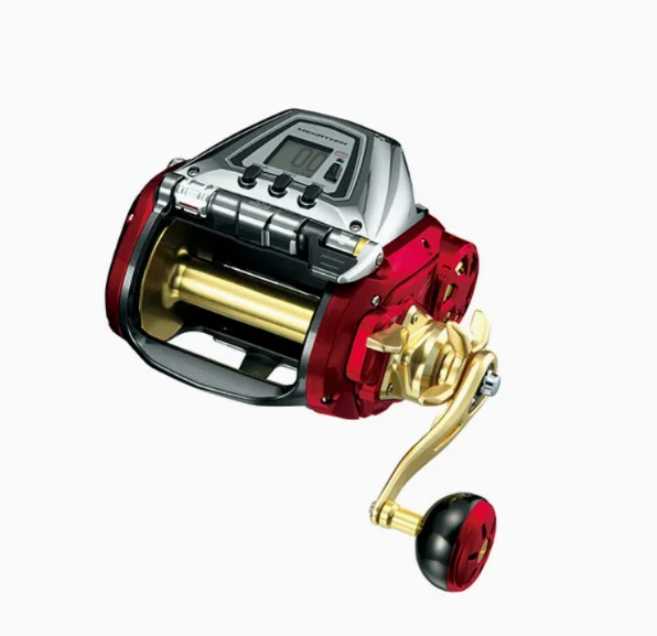 daiwa electric reel seaborg G300J-DH w/ Johnny Jigs® Power Handle Option fast and powerful electric reels on the market today Daiwa Seaborg G400J Electric Reel