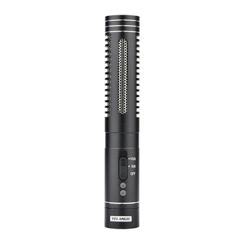 YELANGU MIC05 Stereo Aluminum Alloy Microphone, Super Cardioid Direction, Suitable for DSLR Camera / Mobile Phone / PC detail image