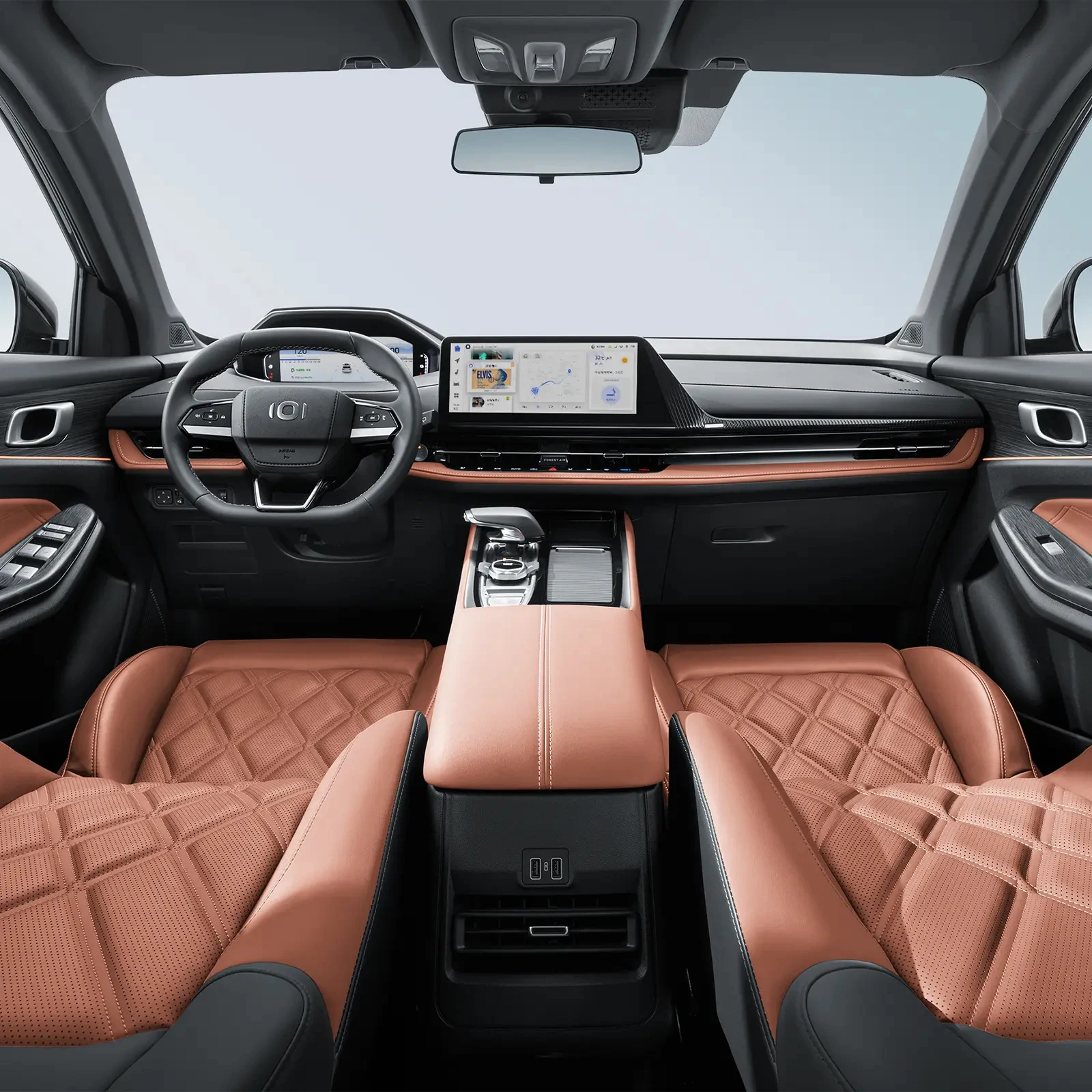 2025 Model Changan Qiyuan Q05 Electric SUV Hot Selling 5-Door Plug-In Hybrid 1215km Range New Energy Vehicle Fabric Left for