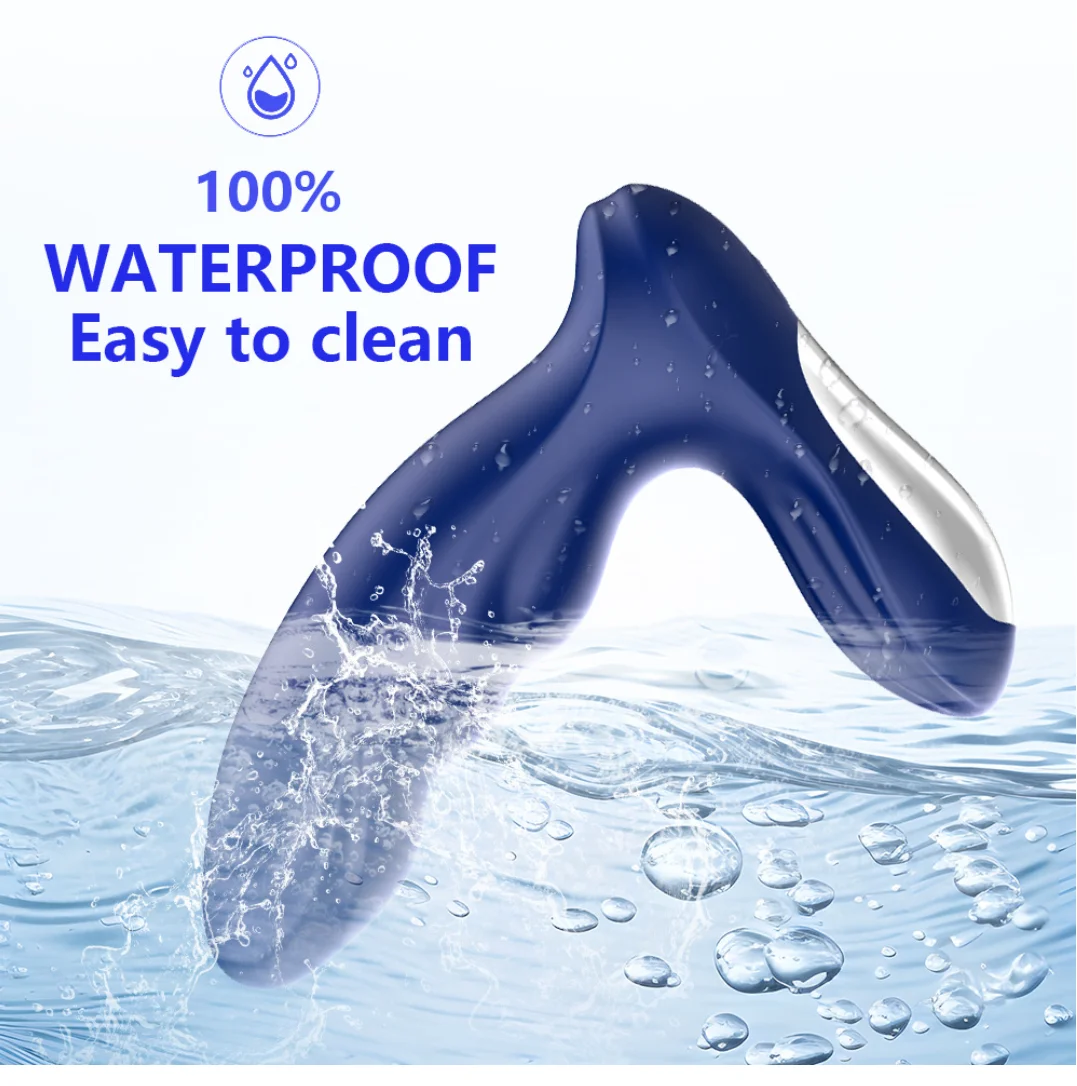 Flexible silicone anal plug with ergonomic unisex design for couples