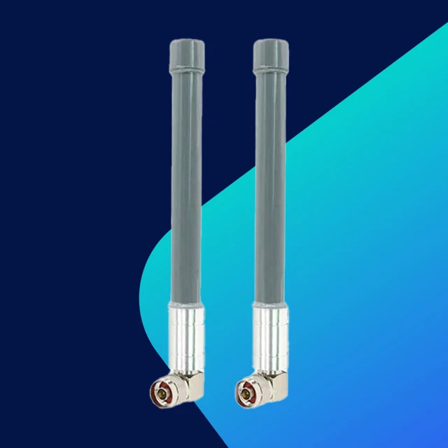 Compact Fiberglass Antenna 3dBi 2400-2483MHz Full Band N Male Waterproof Connector for Wifi Router Singal Booster