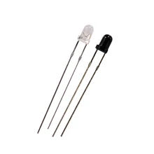 Hinchytek 3mm Infrared Through-Hole Lamp LED IR 850nm 950nm Light Emitting Diode Transistor LED