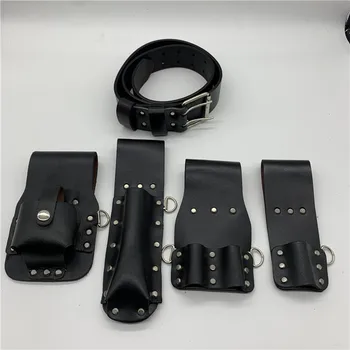 Factory direct-sale Customized Electrician scaffolding tool bag belt scaffolding leather tool belt