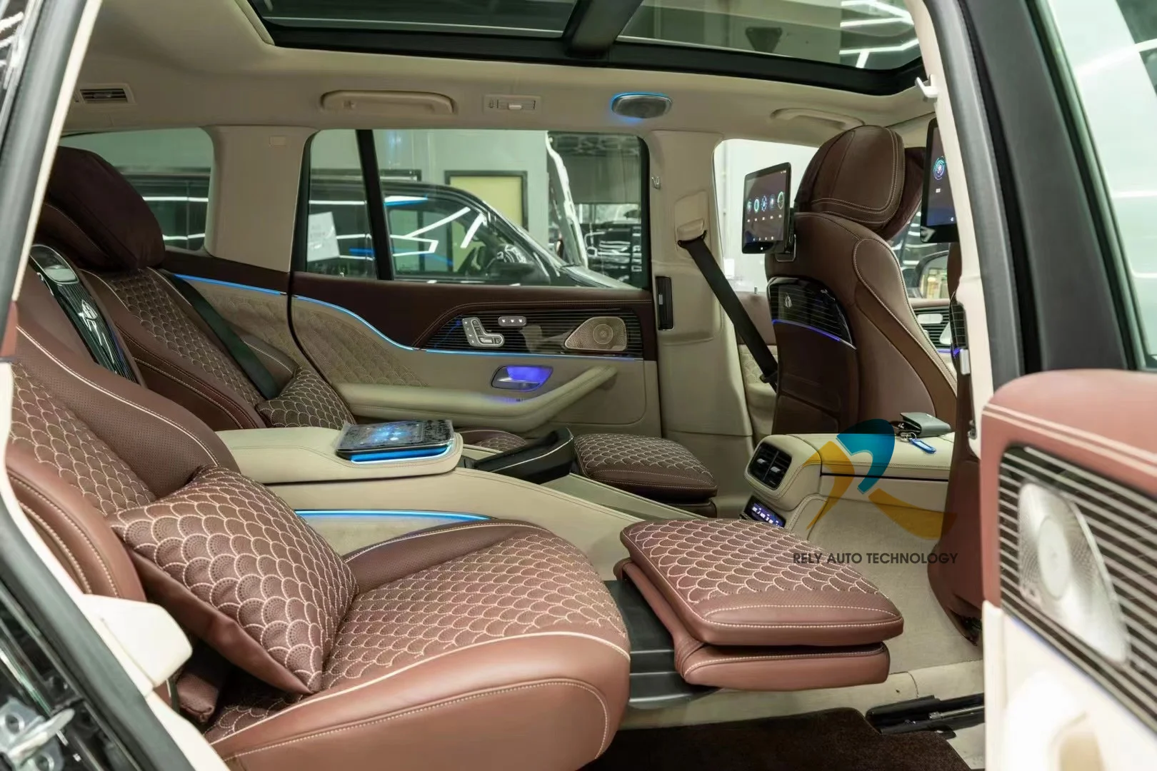 Luxury Maybach Look Interior Upgrade Kits Rear Seats For Gls X167 Buy Luxury Interior Upgrade