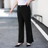 Black Big and Tall business pants trousers