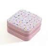 petite boîte à bijoux carrée petit rose parfumé