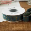 2.5cm Retro Blue Star Denim