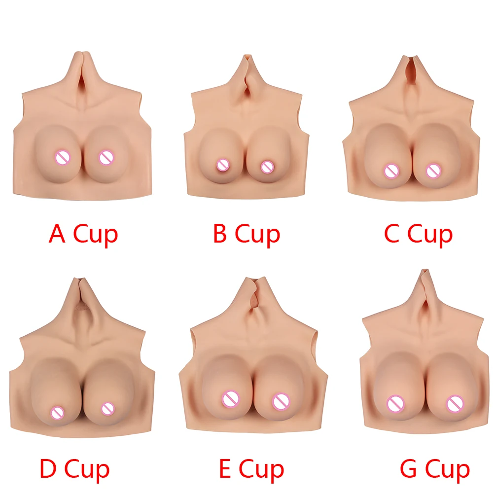 Body In Silicone Per Transgender &ndash; Forme Seno Realistiche Taglia L, Corpo Intero
