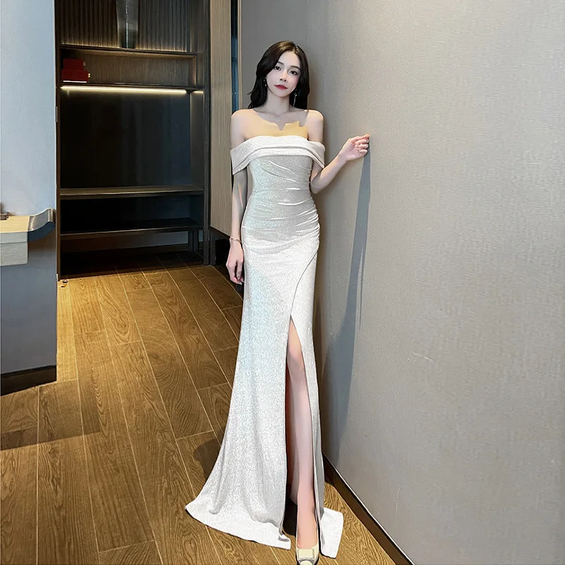 Black Glitzy Party Dresses Shop 2023 Champagne Gold Bridal Evening Gown  Dress Elegant Plus Size