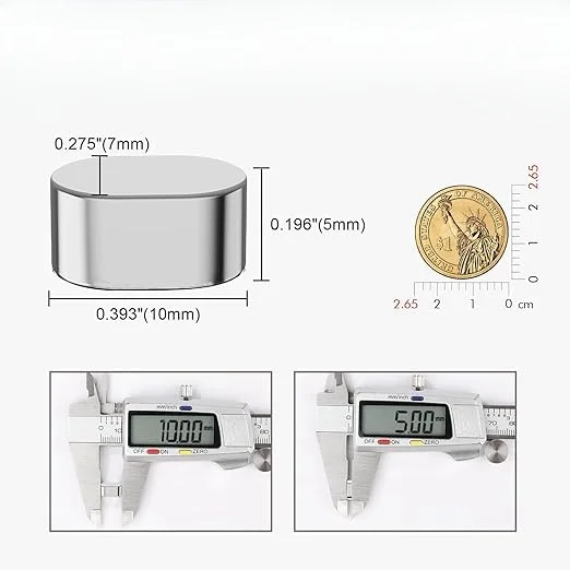 Runway Type Neodymium Powerful Magnet Oval Shaped Super Strong Magnet Used for Stop Water Neodymium Magnetic Materials
