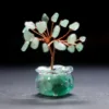 Green aventurine tree-18 pieces