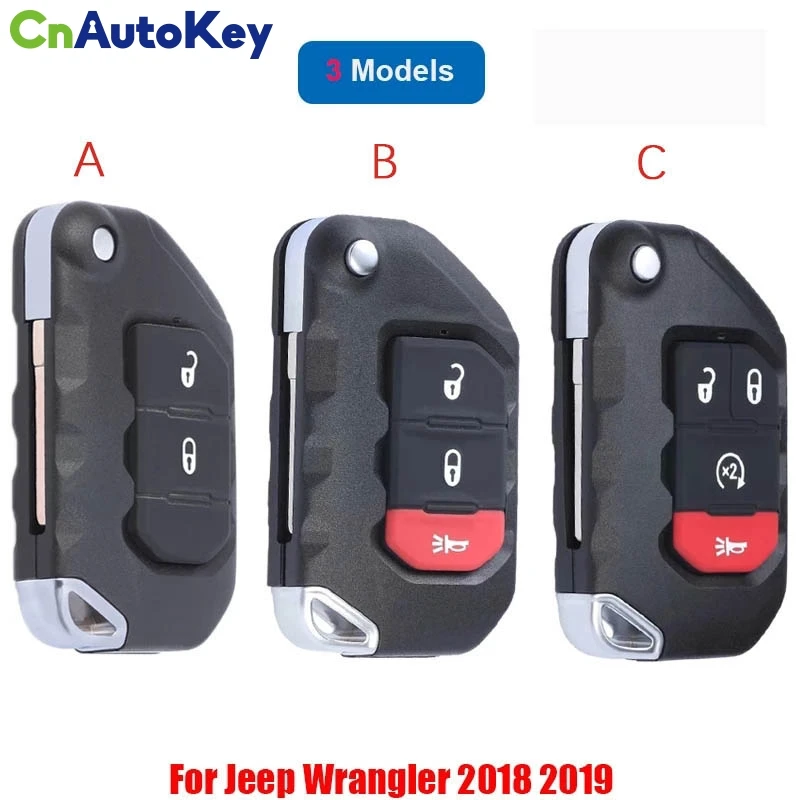Cn086041 For Jeep Wrangler 2018 2019 Smart Remote Key Fob Fcc Id:  Oht1130261 433mhz 4a Chip 68416784aa - Buy Oht1130261,Wrangler,Key Product  on 