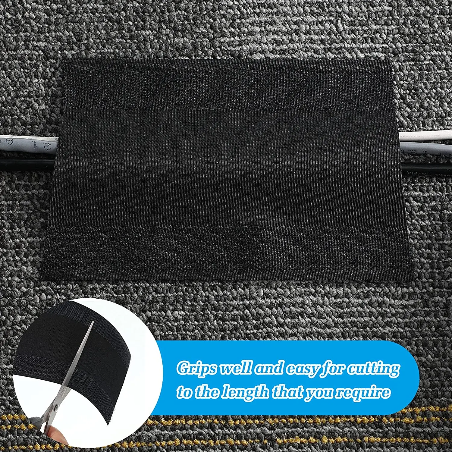 Floor Cable Cover Cords Cable Protector Carpet Cable Management For