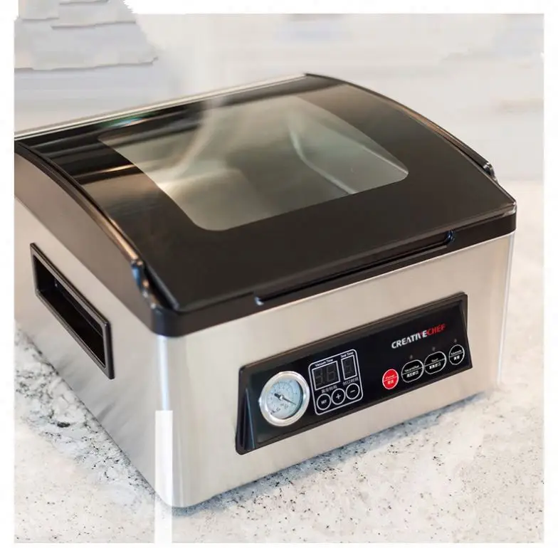 TEBAK VP100 150 New Design Table Top Mini Household Kitchen Supermarket Commercial Vacuum Sealer Food Vacuum Packing Machine